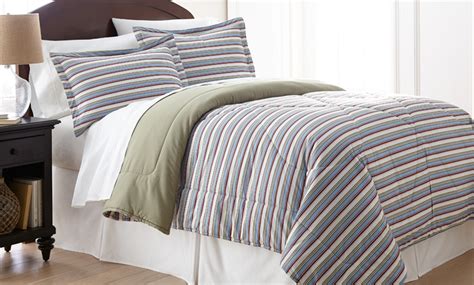Get this and other bedding deals at brad's deals. Micro Flannel Comforter Mini Set | Groupon Goods