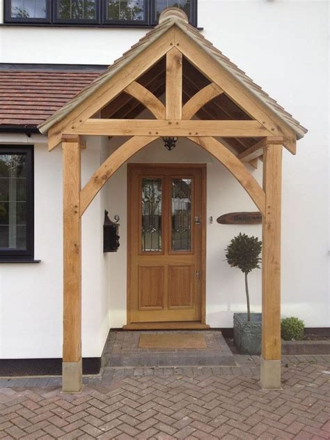 Details About Redwood Porch Front Door Canopy Handmade In Shropshire