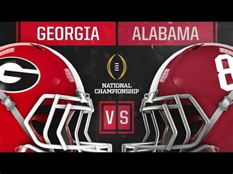 SEC Championship Game Georgia Vs Alabama Live Georgia Fan Play By Play