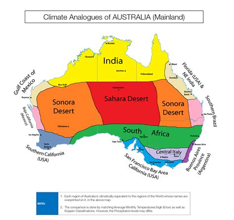 Climate Comparison Maps Geography Education