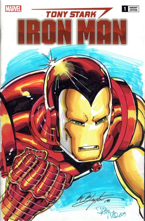 Iron Man By Bob Layton Colored By Paul Mounts In Matte Blaqks Marvel