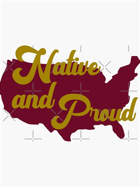 Native And Proud Native American Heritage Month T Sticker For Sale By Baka Husbando