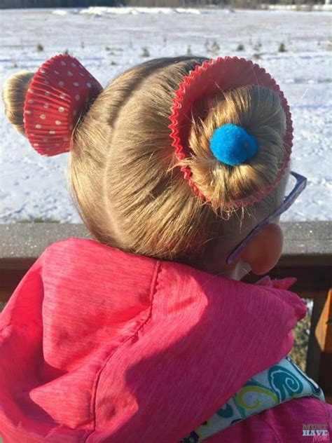 Crazy Hair Day Ideas Girls Cupcake Hairdo Must Have Mom