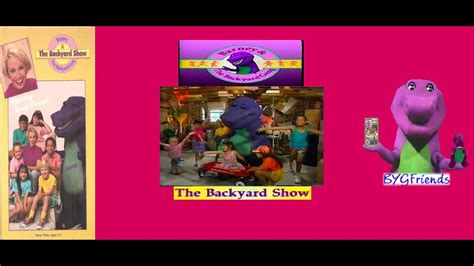 A page for describing recap: Barney & The Backyard Gang Episode 1: The Backyard Show ...