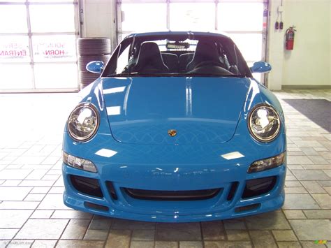 2008 Mexico Blue Paint To Sample Porsche 911 Carrera S Coupe 133543