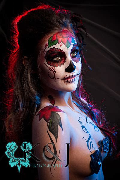 Dia De Los Muertos Meg ©k And J Photography Body Paintin Flickr