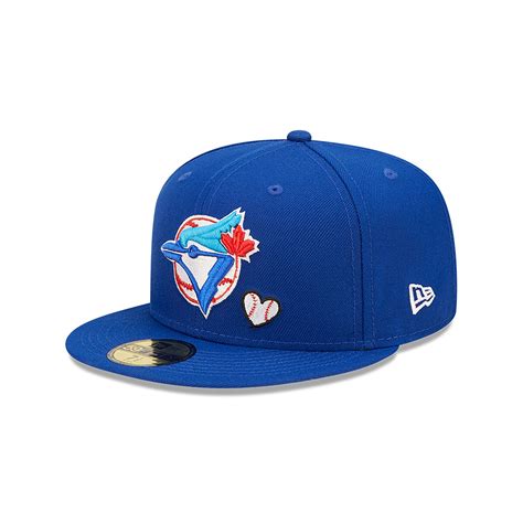 Official New Era Toronto Blue Jays Mlb Team Heart Otc 59fifty Fitted