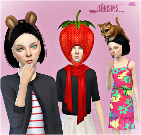 Downloads Sims 4 Accessory Sets Child Male Female Jennisims