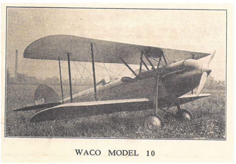 Scan 2649 Waco Model 10 Aircraft Historical Society Of Riverton Nj