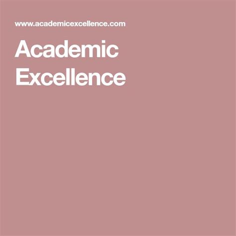 Academic Excellence With Images Academics Excellence Homeschool