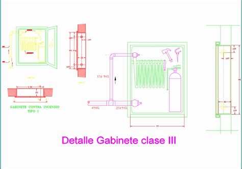 Typical Fire Hose Cabinet Dwg Detail Download Plan N Design 41 Off