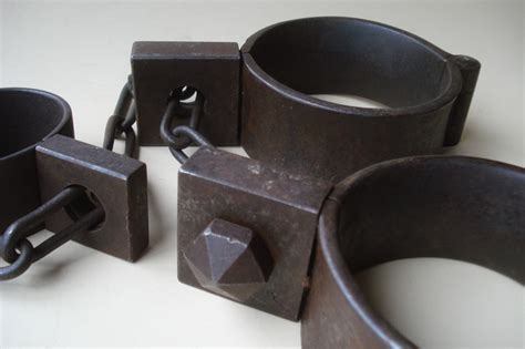 We did not find results for: RestraintsBlog: PRISON SHACKLES - LEG & WRIST IRONS - 19TH ...