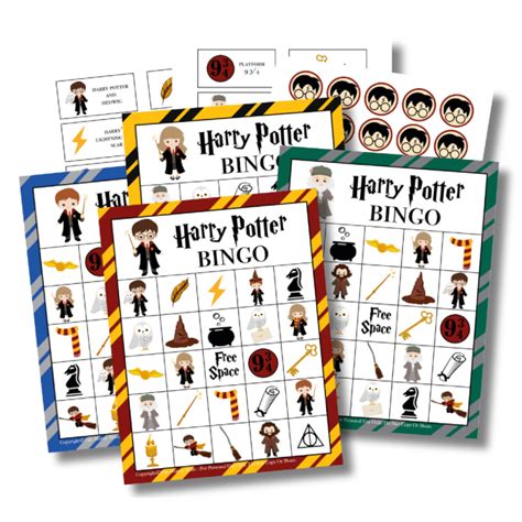 Harry Potter Bingo Free Printable Fun Money Mom