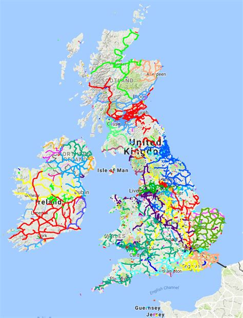 Historic Map Of Every Uk Railway Line That Ever Existed Vivid Maps