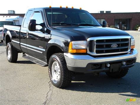 2000 Black Ford F350 Super Duty Xlt Extended Cab 4x4 40571565