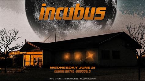 Incubus Cirque Royal Brussels 21 June 2023 Youtube
