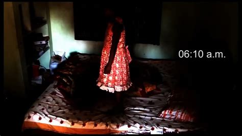 scary ghost girl caught on cctv camera girl get possessed by ghost real home video video