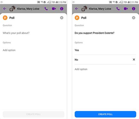 In the blank text box, type in a question to ask the group. How to Create a Poll in Facebook Messenger - Tech Pilipinas