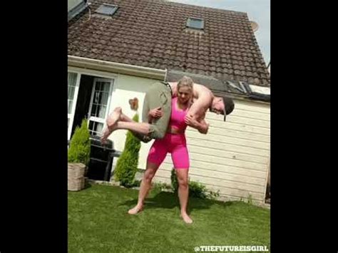 Liftaguychallenge Workout Strongwomen Strong Woman Lift And Carry A Man Easily On Shoulder