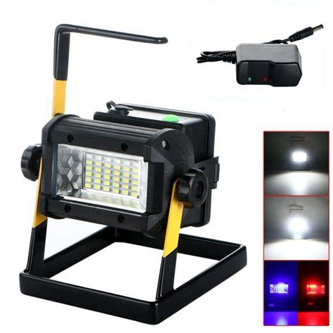 Outdoor Waterproof Portable 50w 36 Led Rechargeable Flood Light Led