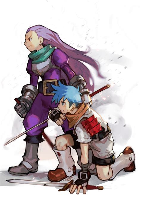 Ryuu And Teepo Breath Of Fire And 1 More Drawn By Hungryclicker