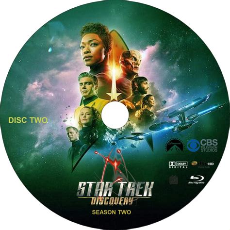 Star Trek Discovery Season 2 2019 Custom R0 Blu Ray Cover And Labels
