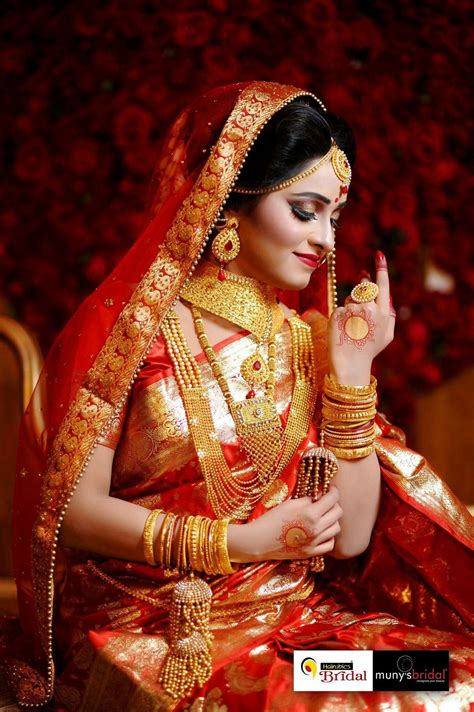 Pin By Sukhpreet Kaur 🌹💗💞💖💟🌹 On Bride Bengali Bridal Makeup Wedding