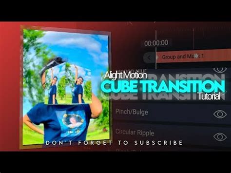 Cube Transition Tutorial In Alight Motion Og Kedewa Tutorials Youtube