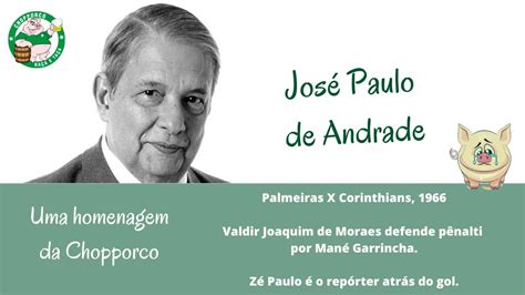 Ios developer, sistemas e mídias digitais undergraduate student at ufc and scholarship student on apple developer academy. Nosso adeus a José Paulo de Andrade - YouTube