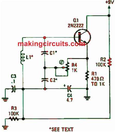 Lc Oscillator Circuits Using Transistors And Op Amp
