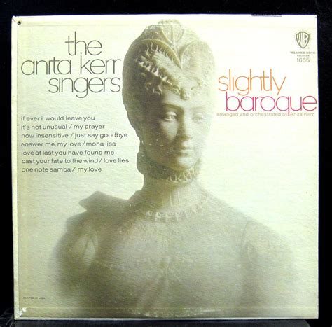 Anita Kerr Singers Anita Kerr Singers Slightly Baroque Vinyl Record