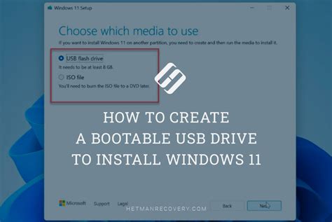 Create Bootable Usb For Windows 11 Installation