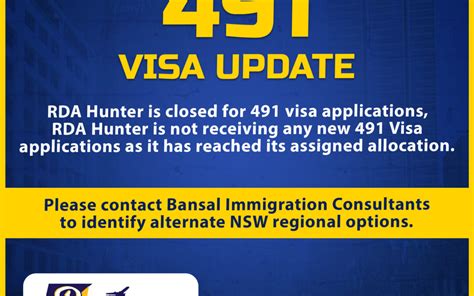 nsw 491 visa update bansal immigration consultants australia