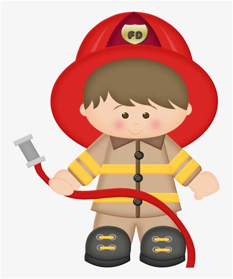 Fireman Cute Firefighter Clipart Free Clipart Images 3 Image Clipartix