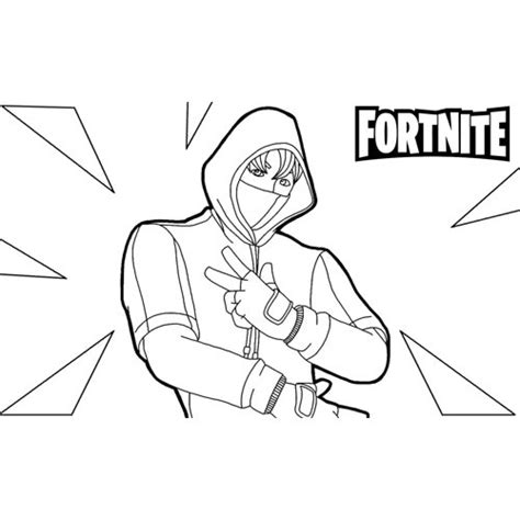Ikonik From Fortnite Season 8 Coloring Page Printable Porn Sex Picture