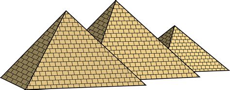 Egyptian Pyramid Clipart Design Illustration 9391125 Png Clip Art Library
