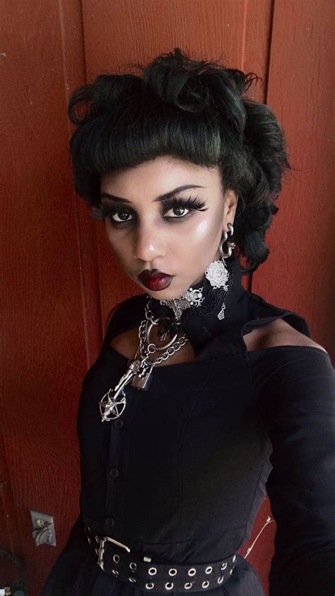 Black Goths Instagram Vampology Afro Goth Afro Punk Fashion Afro