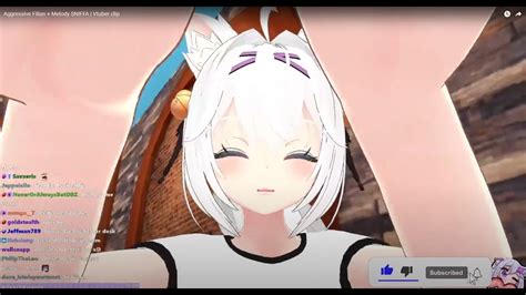 Vtuber Clips Melody Sniffes Filian From Behind Youtube