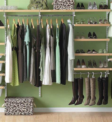 The closet organizer tips below will help you kick clutter and confusion to the curb forever! wood closet organizer systems | ... Wood Elfa Closet ...