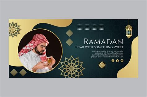 Free Vector Ramadan Banner Template