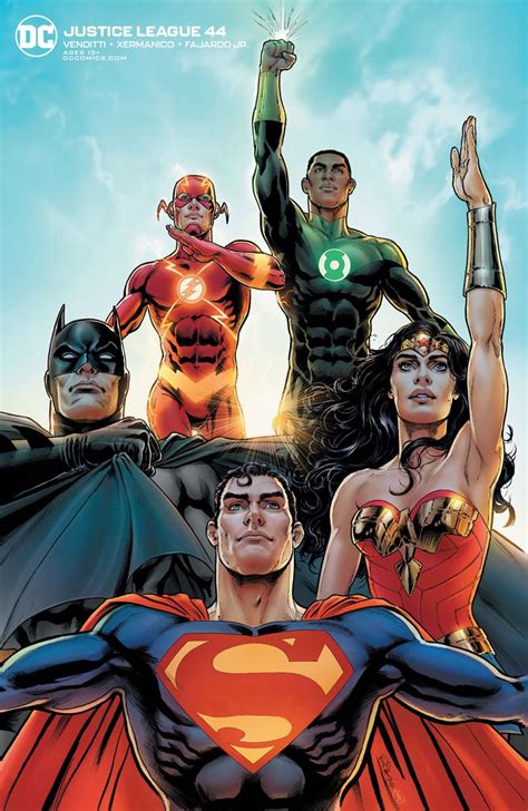 Justice League Variant Cover Fresh Comics