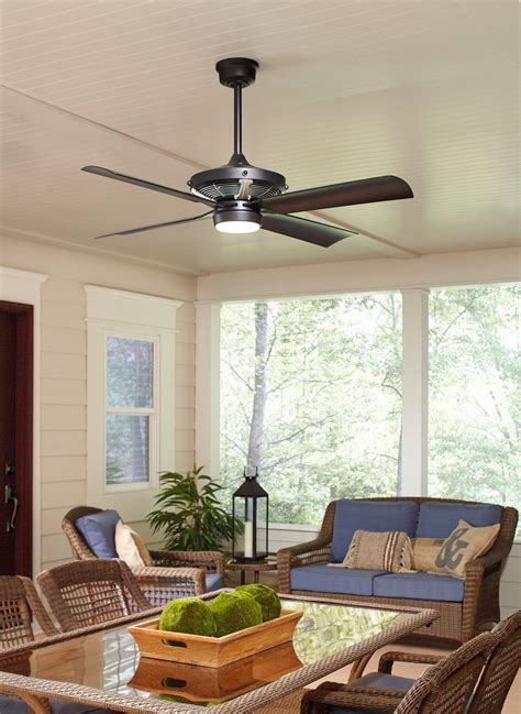 Outdoor ceiling fans should keep your outdoor space cool and breezy. Fanimation | Ceiling fan in kitchen, Ceiling fan, Outdoor ...