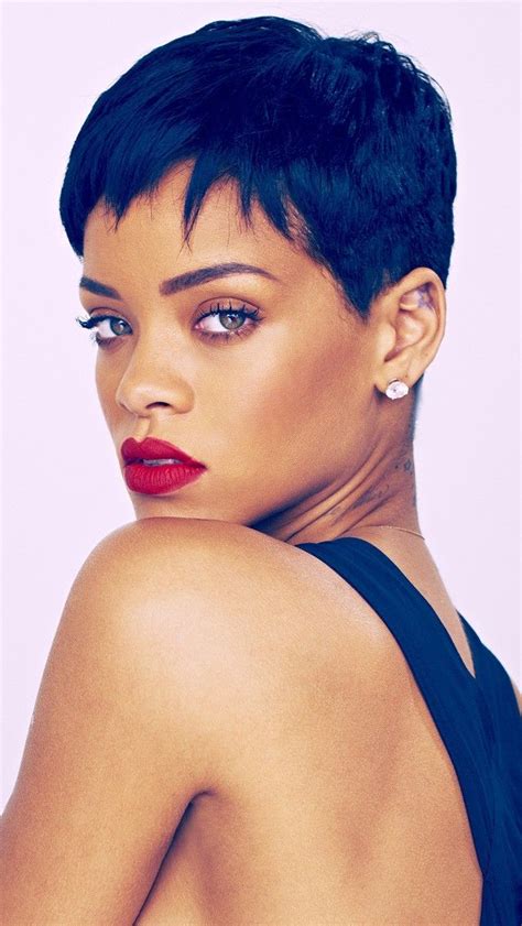 Rihanna Short Hair Cuts
