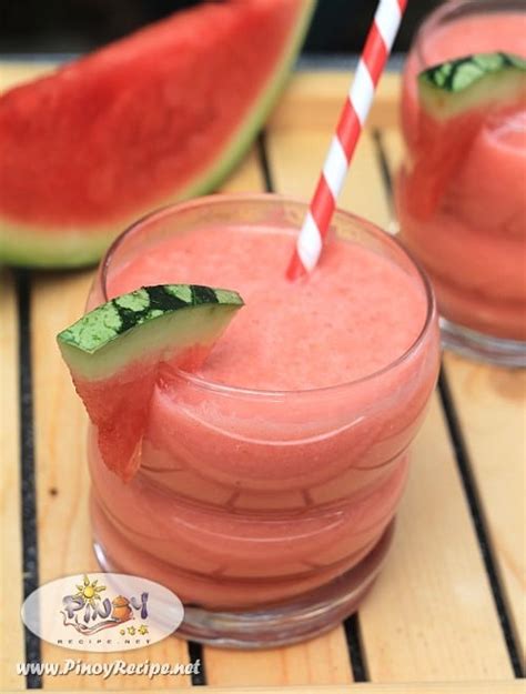 Watermelon Banana Yogurt Smoothie Recipe