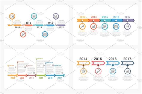 12 Timeline Infographics Templates Timeline Infographic Design Vrogue