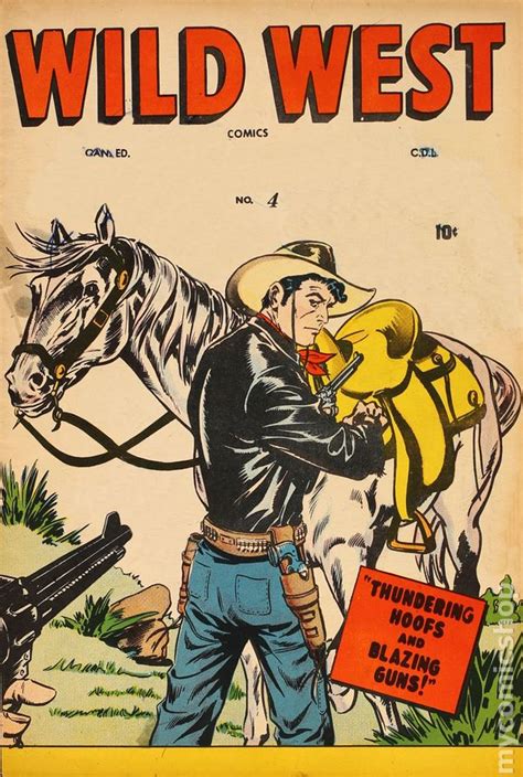 Wild West 1948 Canadian Comic Books