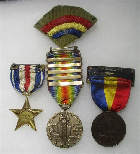 Wwi Silver Star With Olc