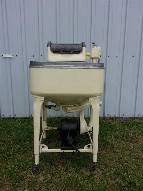 Amish boys deliver wringer washer. Vintage 1926 Maytag Washer PLATE Syracuse China with Metal ...