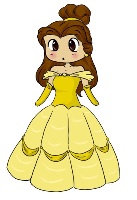 How To Draw Chibi Belle Stats Belle Drawing Cartoon Style Drawing