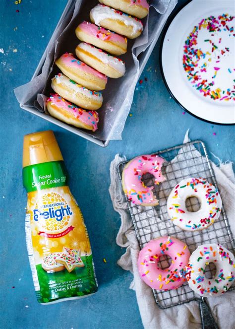Frosted Sugar Cookie Donuts Recipe Sugar Cookie Frosting Sugar
